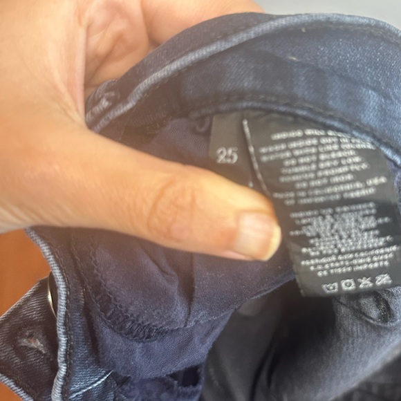 J Brand Blue Distressed Jeans - Picture 5 of 8